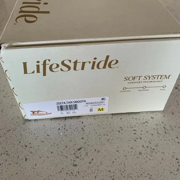 Lifestride Women’s Zeeta Thong Sandals - Picture 8 of 8